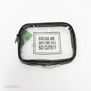 New Design Transparent Cosmetic Bag For Sale