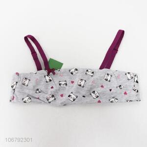 Wholesale price cotton teen girls bra kids girl bra