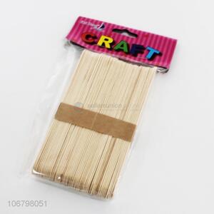 Wholesale price 50 pieces wooden ice cream stick