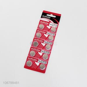 China manufacturer 10pcs AG10 button cell batteries