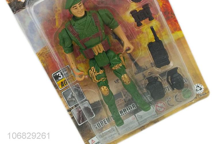 High quality military action figures mini men soldier toys