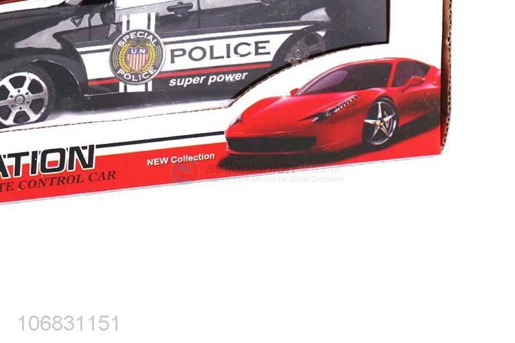 Best sale 4-channel simulation remote control police car toy