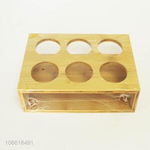 Custom Bamboo Cup Holder Best Wine Glass Rack