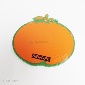 Newest durable kitchenware tangerine shape plastic chopping board