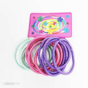 Good Quality 12 Pieces Hair Ring Cheap Hair Band