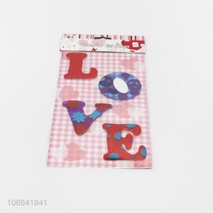 Good Factory Price Cute LOVE Home Window Decoration Sticker