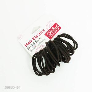 New selling promotion 20pcs black elastic hair rings headwear