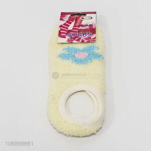 New products ladies winter fluffy knitting socks