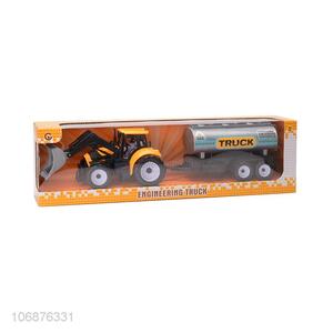 High Sales Plastic Model Engineering Car Inertial Truck Toy For Sale