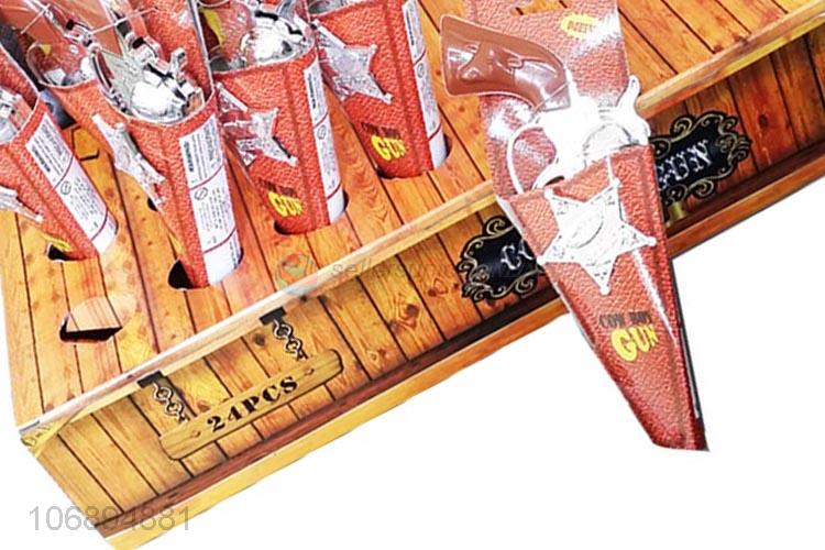 High Quality Plating Cowboy Gun Plastic Toy Gun