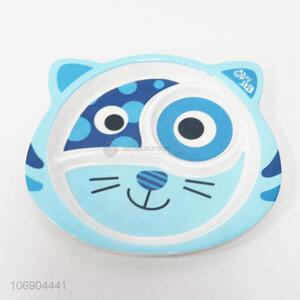 New Eco Friendly Melamine Cartoon Animal Shaped Kids Children Dinner Plates