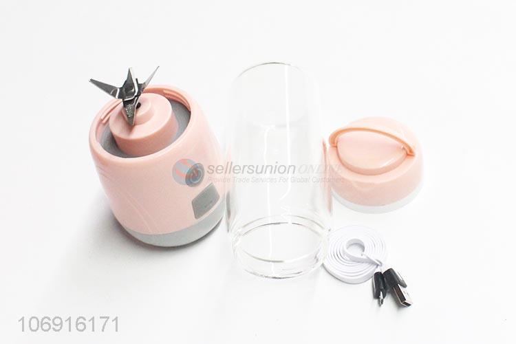 High sales goddess travel mini electric blender usb charging juicer with the function of power bank