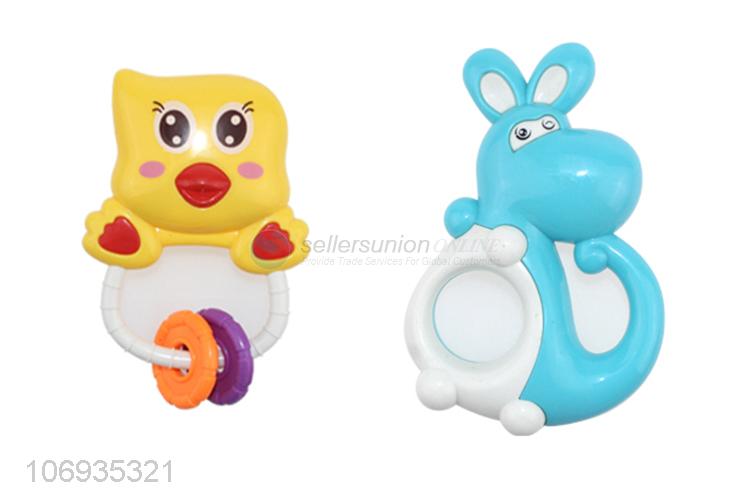 High Sales Early Educational Plastic Baby Rattle Set Bell Teether Toys