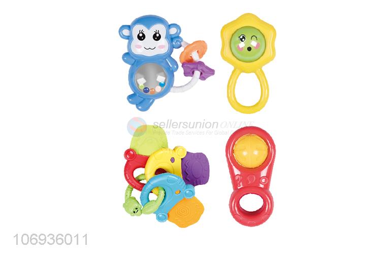 Good Factory Price Educational Toys Plastic Hand Shake Bell Toys Set