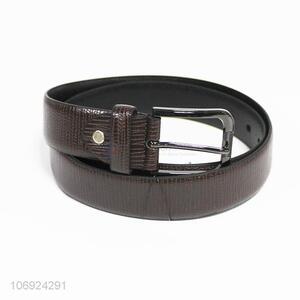 Best Quality Solid Buckle Leather Belt For Man