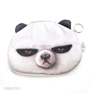 Good quality 3D bear printed coin purse coin bag