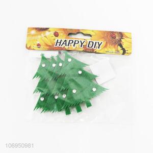 Best Price 3 Pieces Tree Shape Decorative Felt Sticker