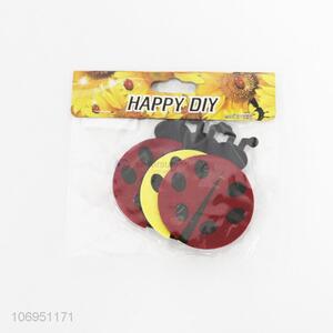 Cheap 3 Pieces Cartoon Insect Decorative Felt Sticker