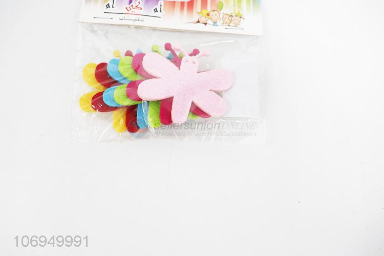 Lowest Price Cute Cartoon Dragonfly Shaped DIY Felt Cloth Patch