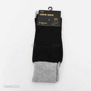 High sales winter warm men mid-calf length socks