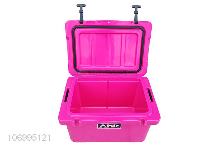 Reasonable price 35L food grade enviromental material insulated box cooler box