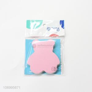 Cartoon Bear Shape Post-It Notes Self-Adhesive Stick Note Pad