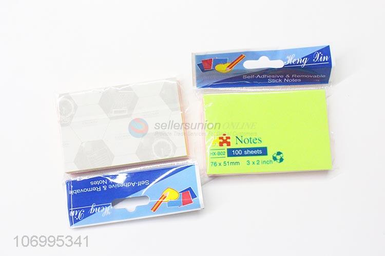 Wholesale Promotional Colorful Fluorescent Sticky Note