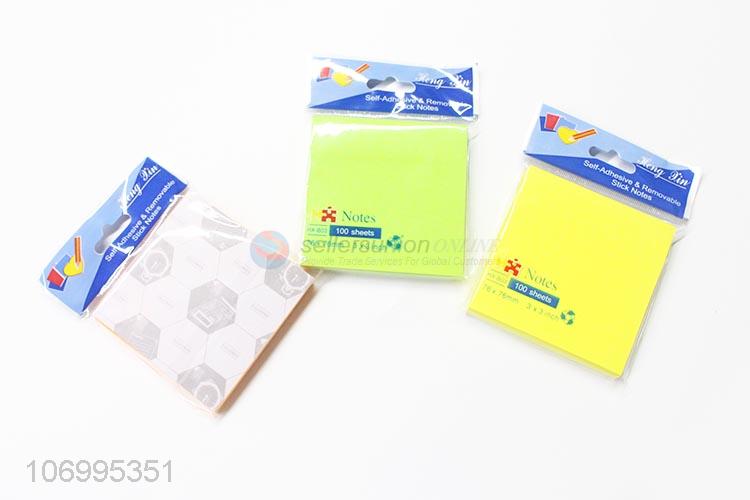 Good Sale 100 Sheets Colorful Fluorescent Sticky Note