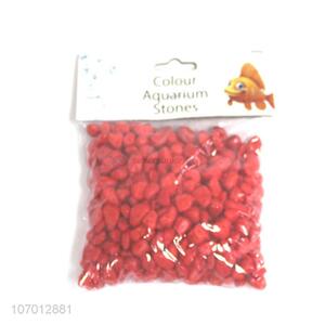 Hot selling 400g red aquarium stone for decoration