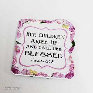 China manufacturer decorative wooden wall plate wall art