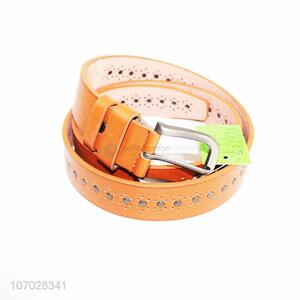 New arrival trendy men women pu leather belt