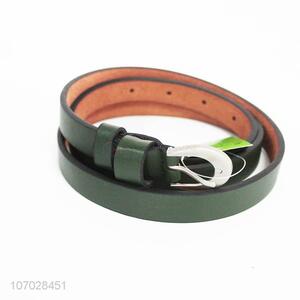 OEM wholesale fashionable men women pu leather belt