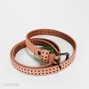 Latest style fashionable women pu leather belt