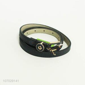 Wholesale Unique Design Woman's Belts Casual Pu Leather Belt