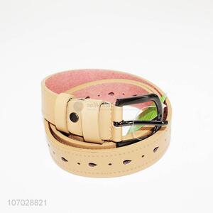 Factory price fashionable ladies pu leather belt