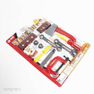 Wholesale kids pretend play toy plastic tool set toy