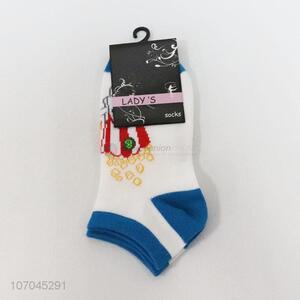 Factory price custom pattern women low-cut liners socks