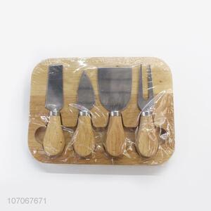 Good Quality Cheese Knife Set With Chopping Blocks