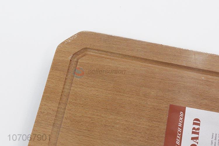 Eco-Friendly Wooden Cutting Board Rectangle Chopping Board