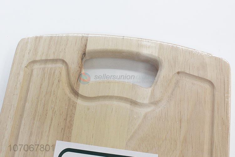 Good Quality Rubber Wood Cutting Board For Kitchen