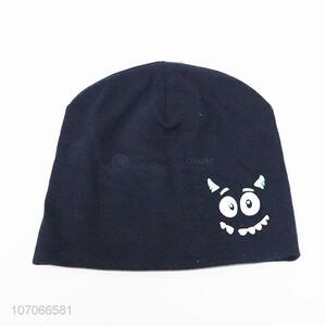 Wholesale personalized cartoon monster printed men winter beanine