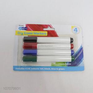 Low price 4pcs whiteboard markers dry erase markers