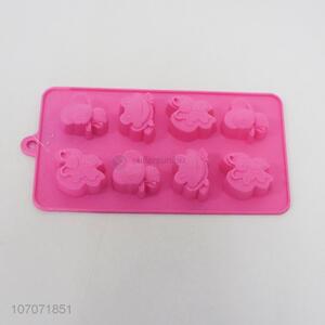 Premium quality non-stick 8-cavity animal shape silicone cake mould