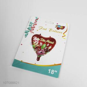 Custom Color Printing Heart Shape Foil Balloon