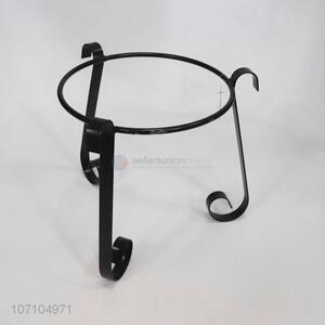 Hot sale plant garden iron flower pot stand cheap flowerpot shelf