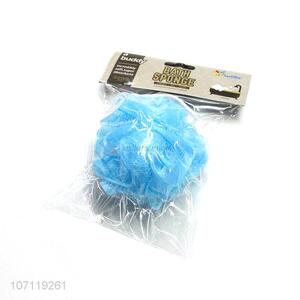 Superior factory body exfoliating mesh bath sponge shower puff