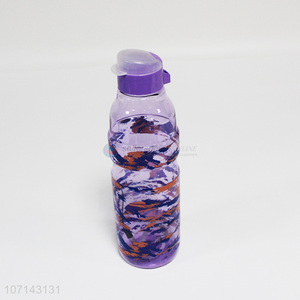 New design portable reusable plastic water bottle fashion sports bottle