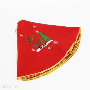 New Christmas decoration tree skirt Elk tree skirt