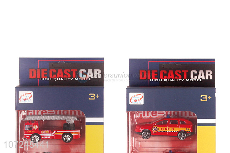 Credible quality die-cast fire-rescue car toy car model toys