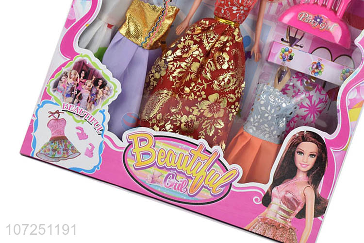 Good Quality Beauty Girl Dress Up Diy Toy Set